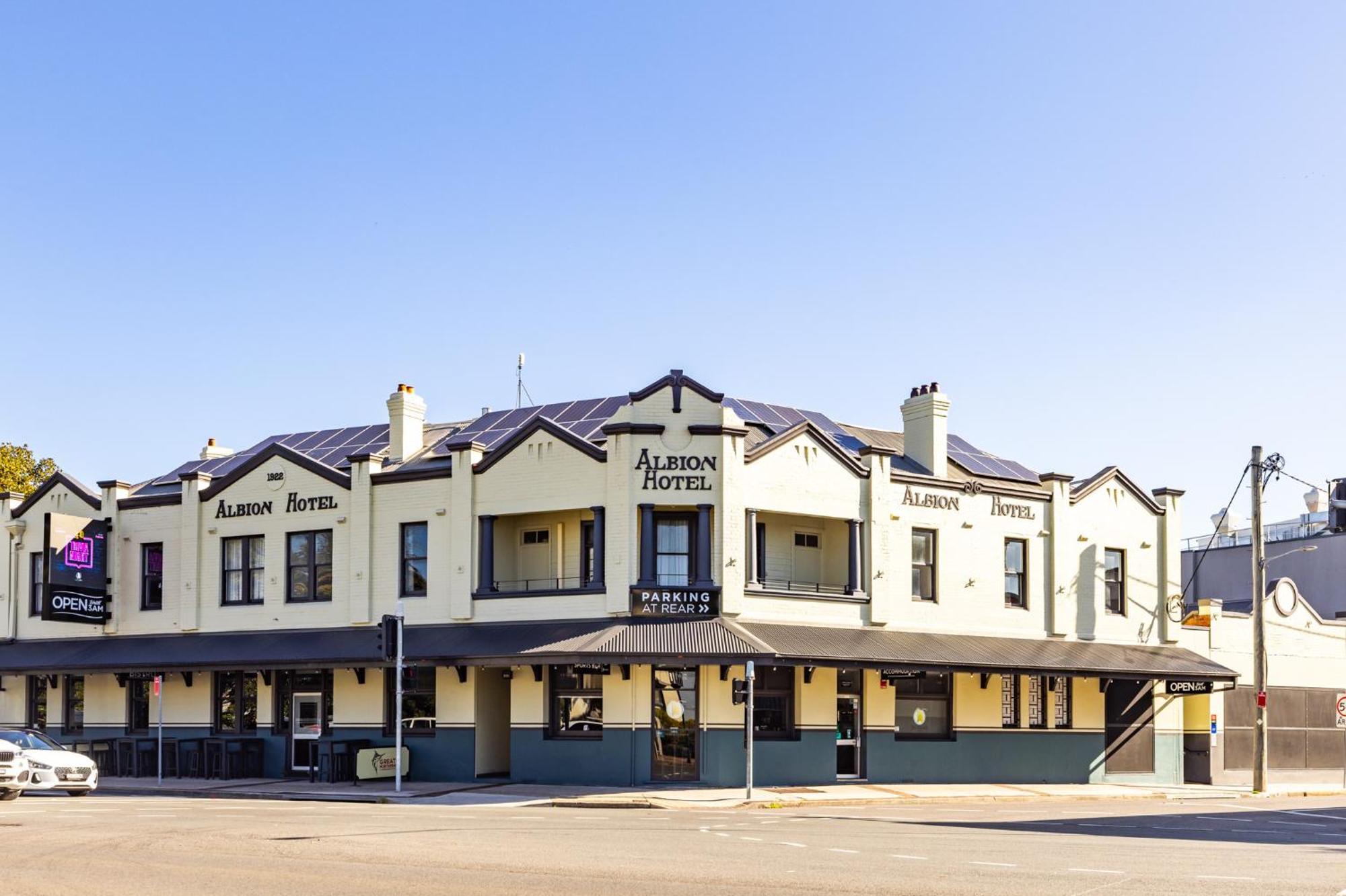 The Albion Hotel Newcastle Exterior foto